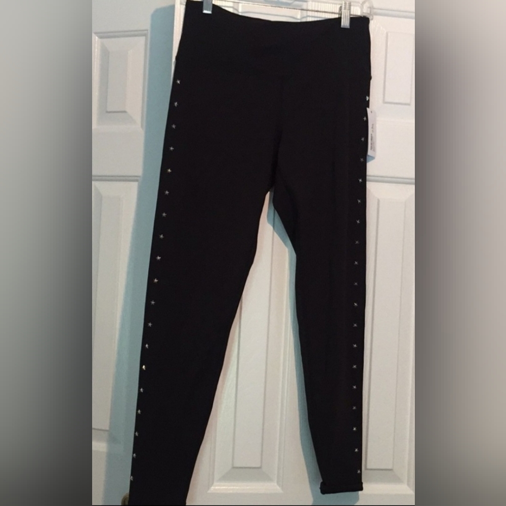 Soul cycle leggings with silver stars!!